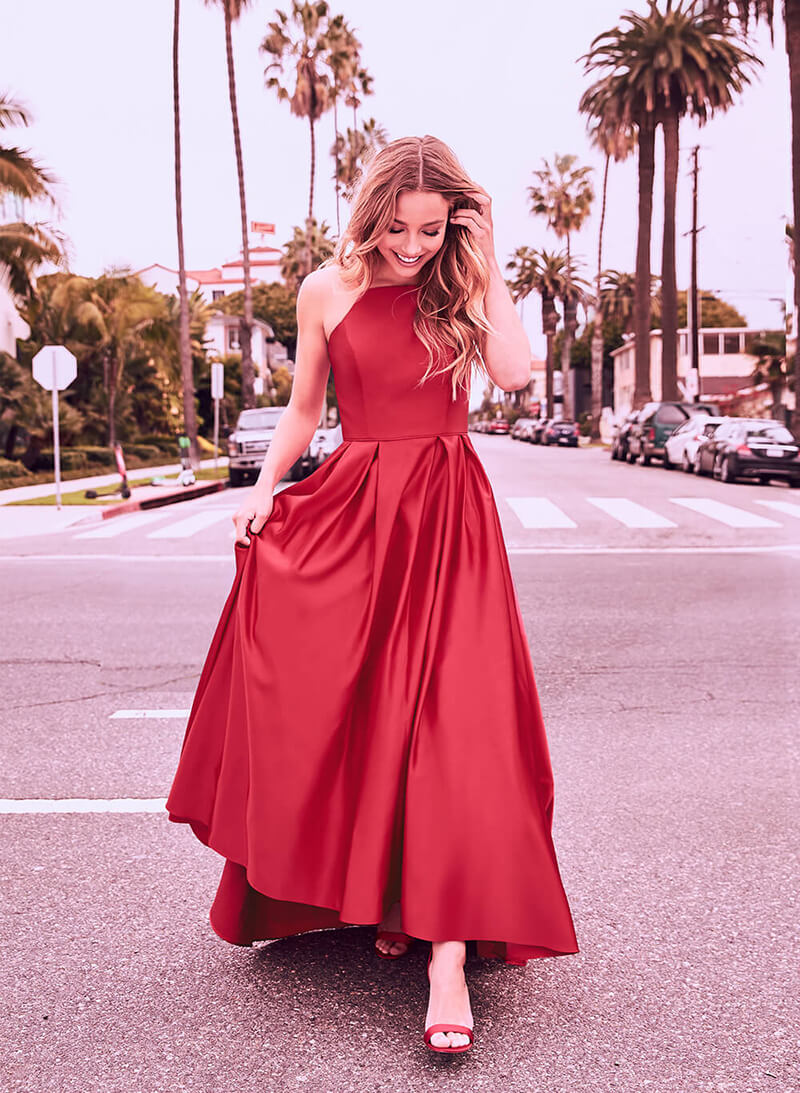 Laura Petites - Fit & Flare Ball Gown - 2019 Prom Dress Collection