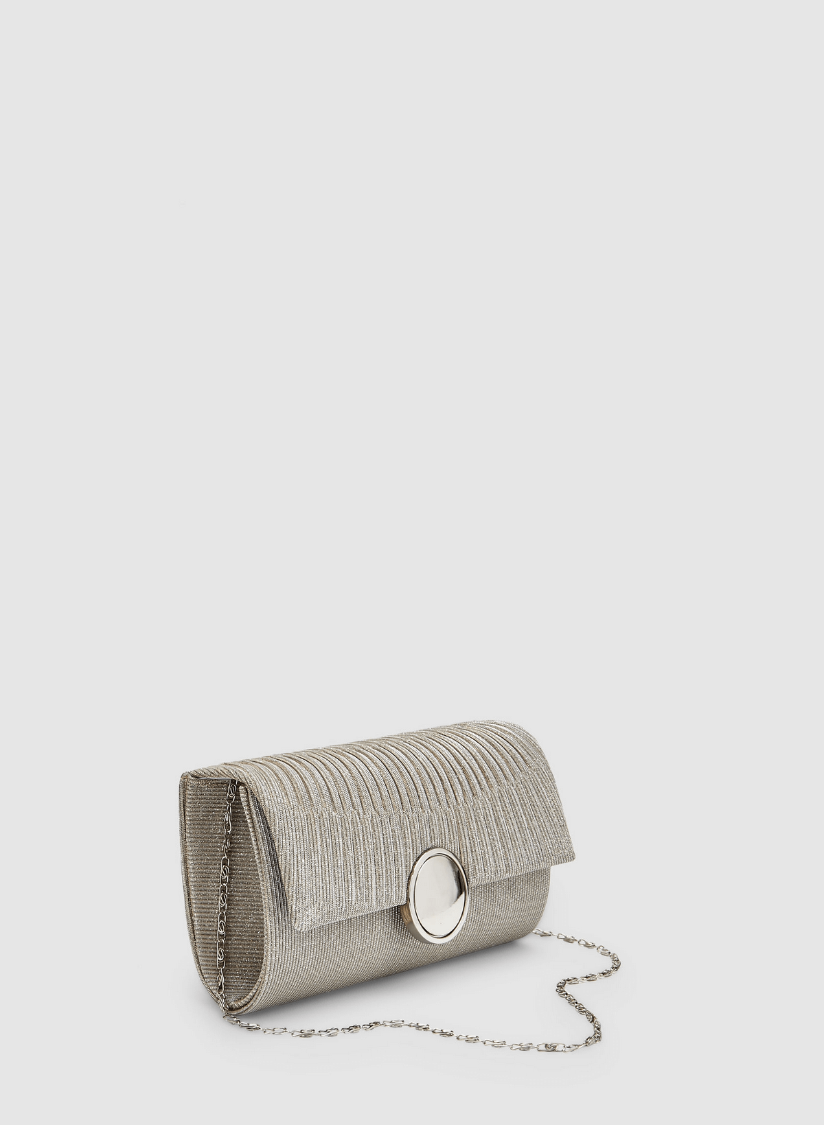 Accessories - Pleated Flapover Clutch - Laura