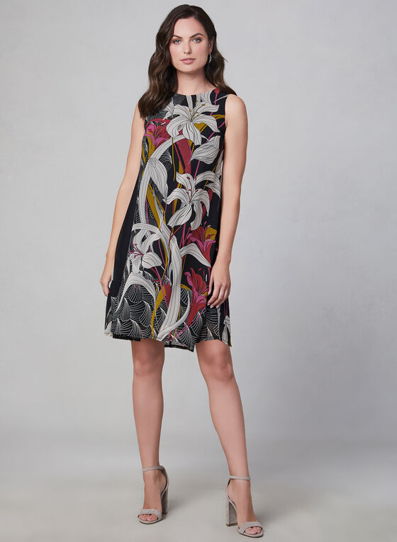 Laura Blog - Floral Print Chiffon Dress - Melanie Lyne