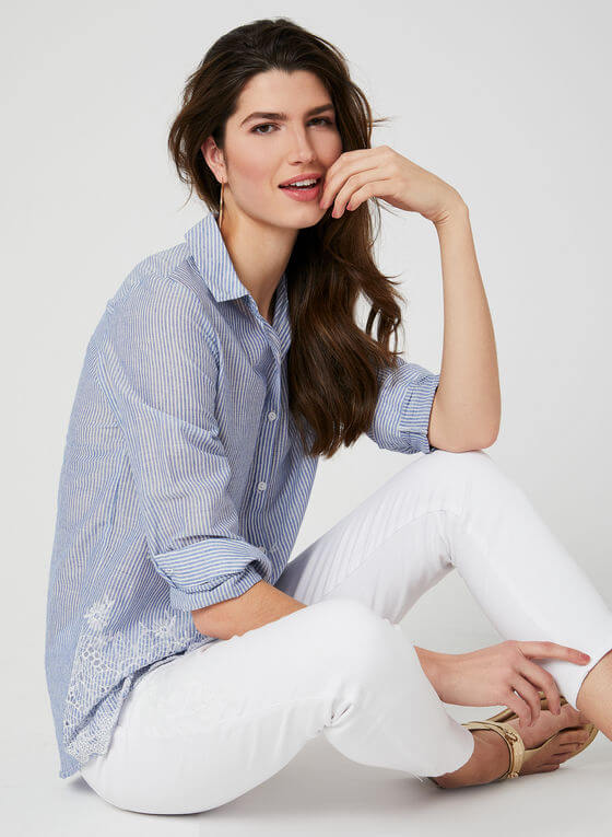 Laura Blog - Laura - Collection printemps-été 2019 - GG Jeans - Jean coupe moderne à jambe étroite