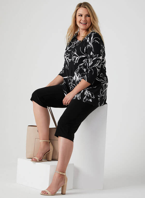 Laura Blog - Laura Plus - Spring-Summer Collection 2019 - Pull-On Capri Pants