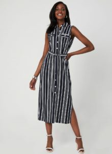Laura Blog - Summer 2019 - Stripe Print Shirt Dress